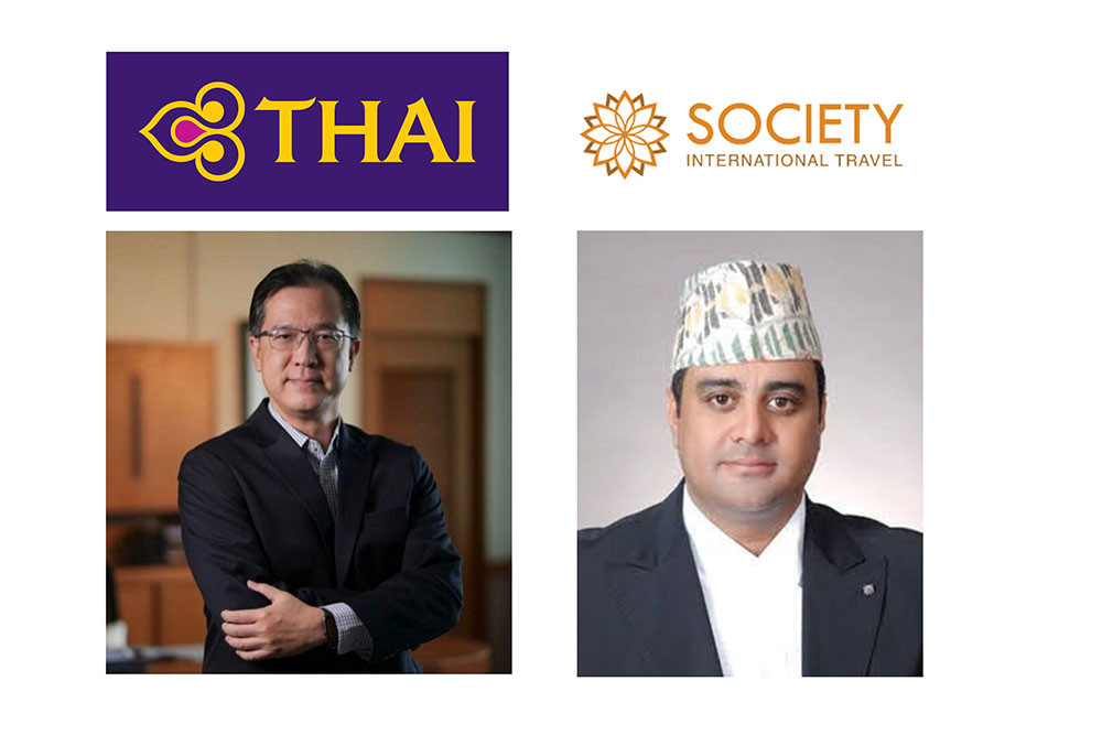 Society International Travel appointed sales agent for Thai Airways